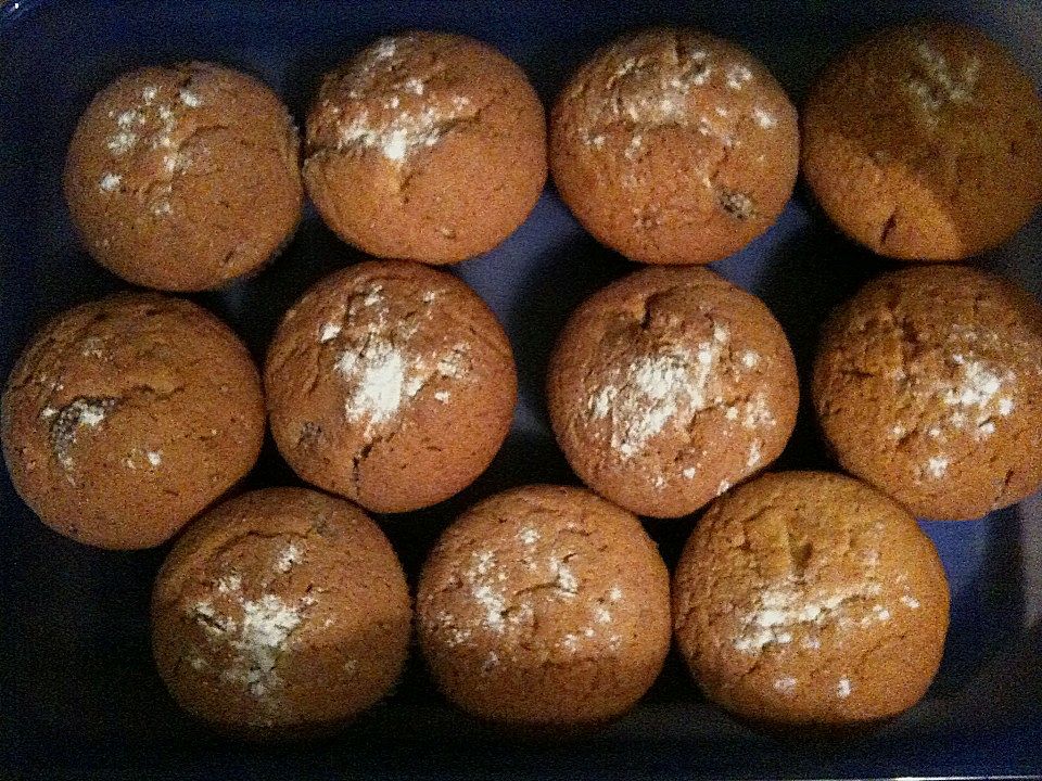 Muffins mit Schokoladenplätzchen von zuckerbeerle| Chefkoch