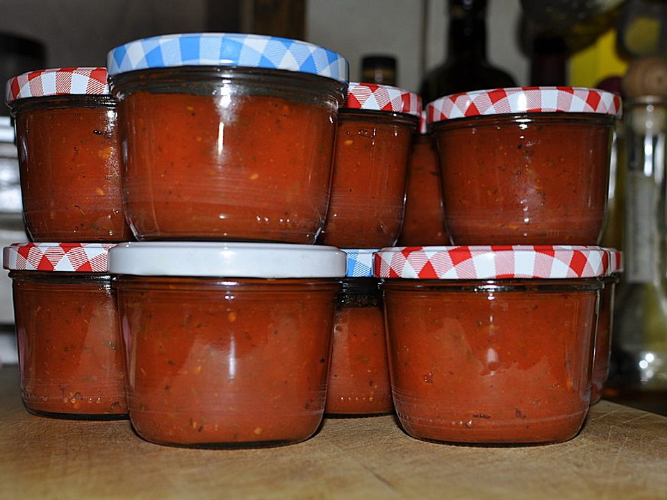 Italienische Tomatensoße von Schokomaus01| Chefkoch