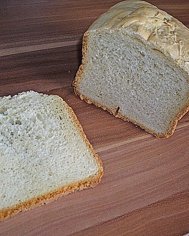 Weißbrot für den Brotbackautomaten