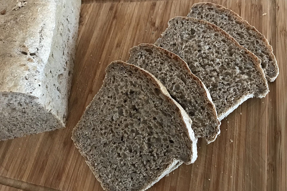 Mischbrot ohne Sauerteig