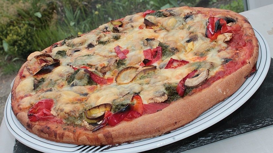 Arabische Vegetarische Pizza Von Pink 22 Chefkoch