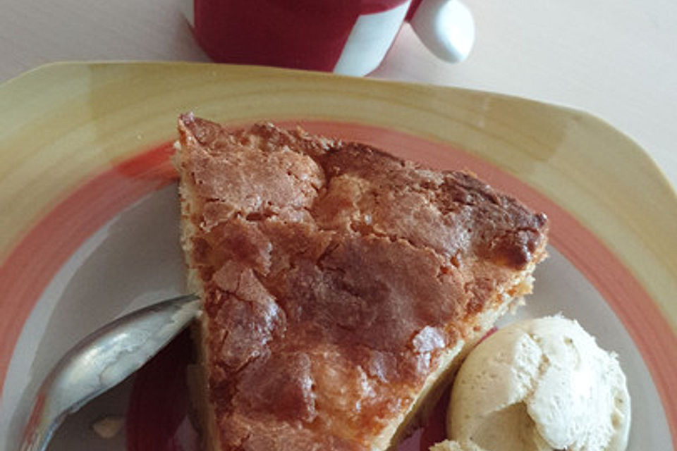 Apfel - Frischkäse - Rührkuchen