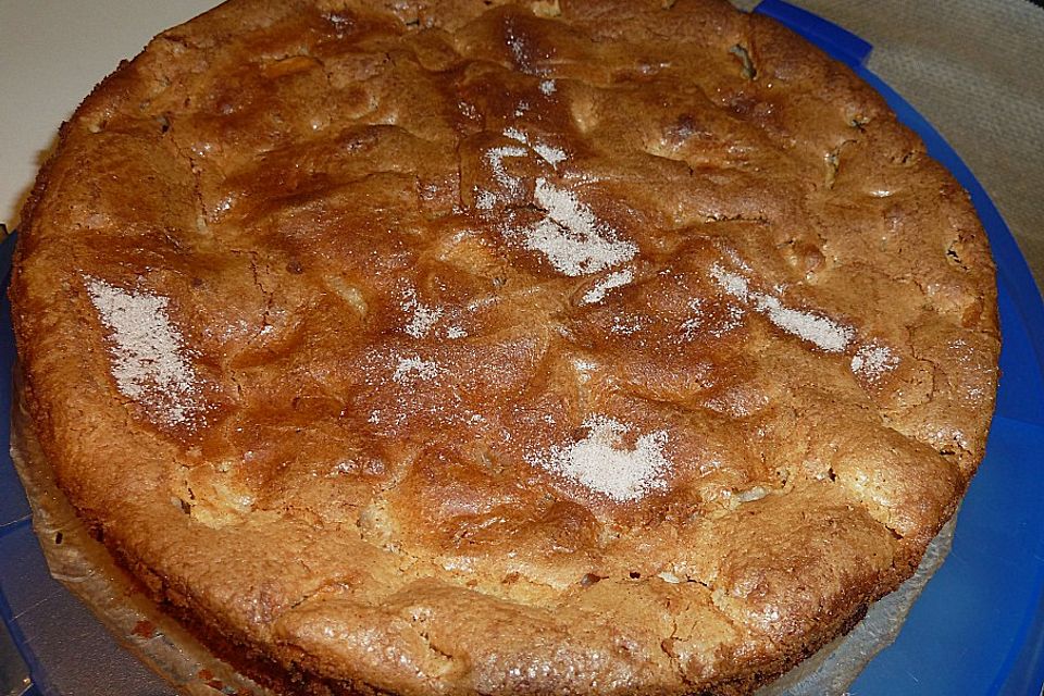 Apfel - Frischkäse - Rührkuchen