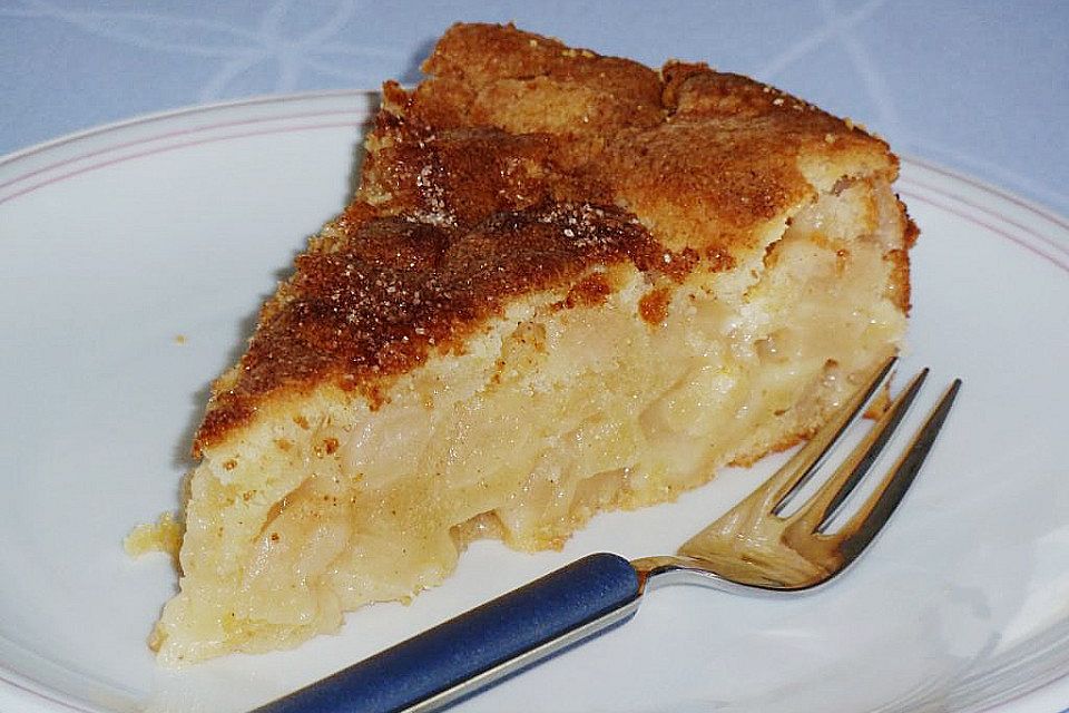 Apfel - Frischkäse - Rührkuchen