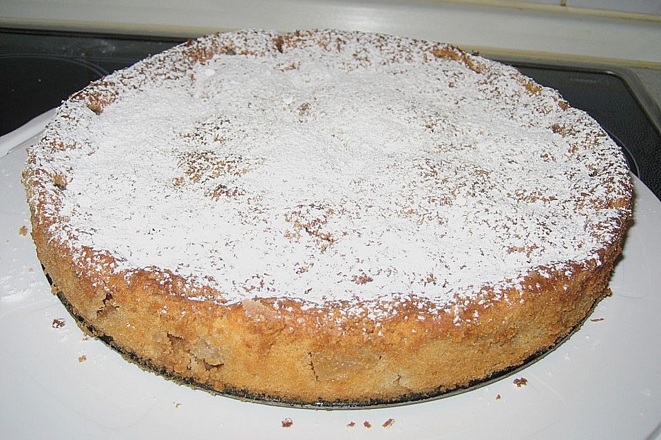 Apfel - Frischkäse - Rührkuchen