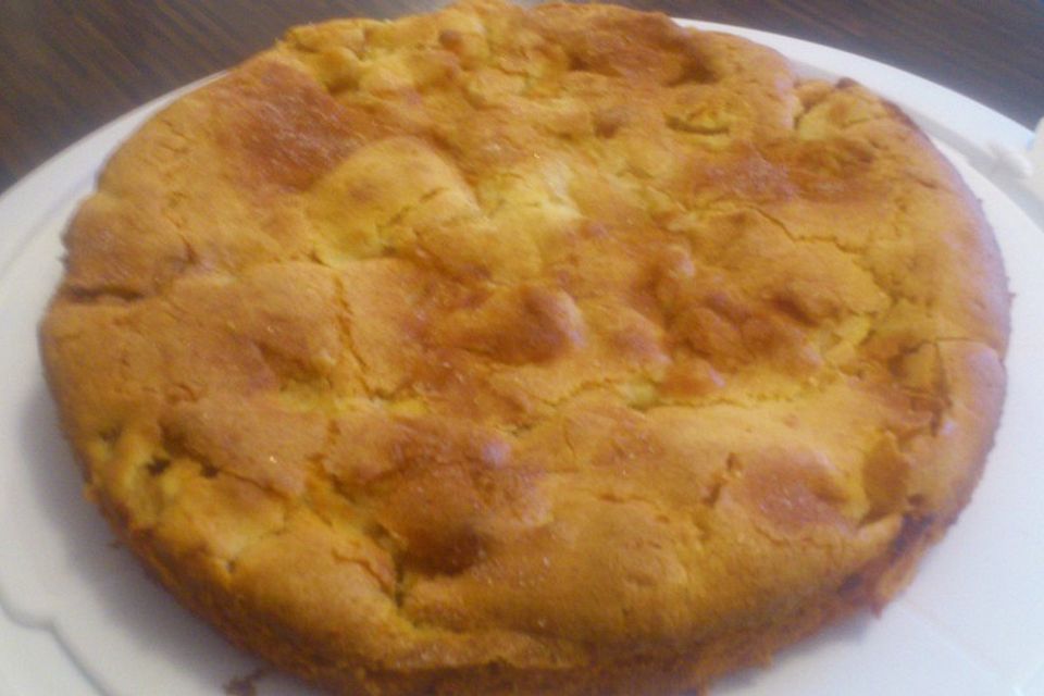 Apfel - Frischkäse - Rührkuchen