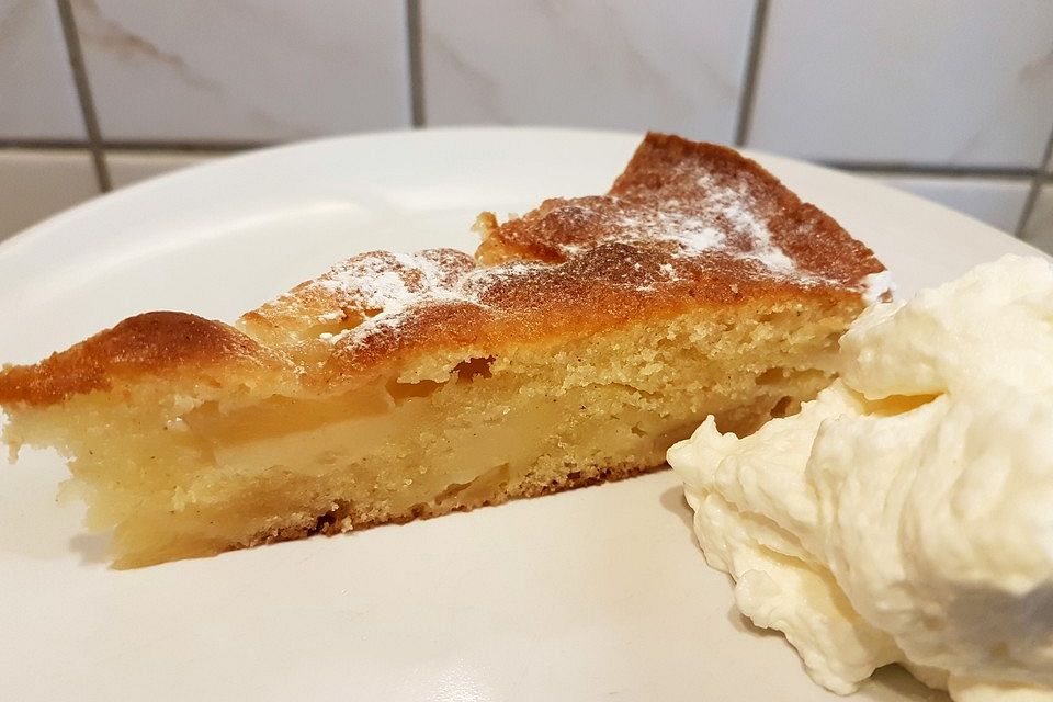 Apfel - Frischkäse - Rührkuchen