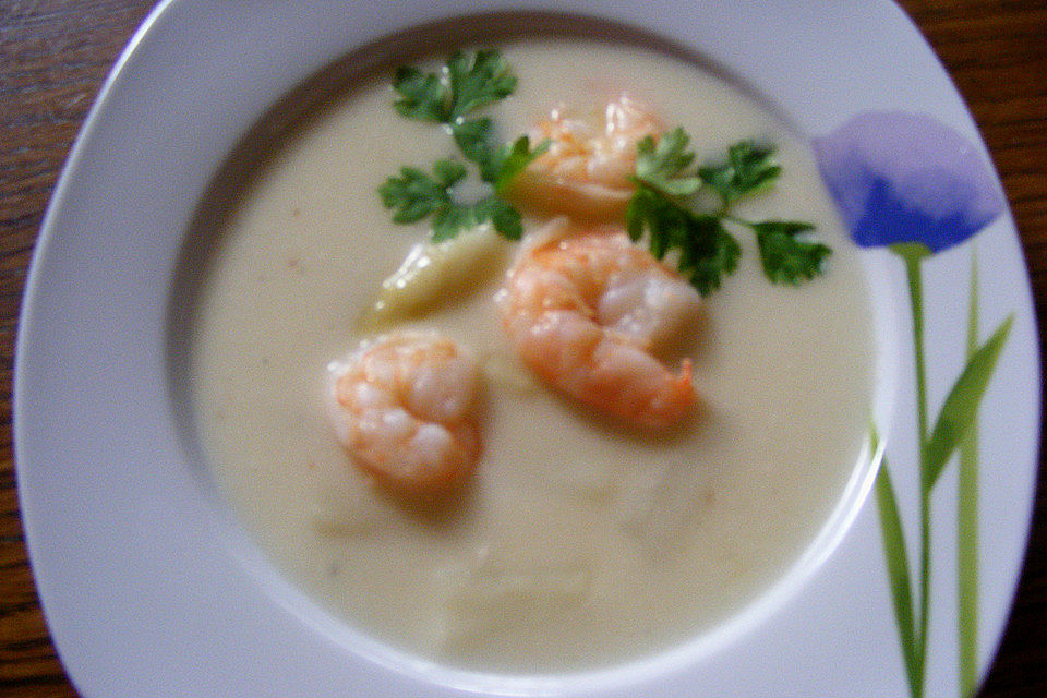 Spargelcremesuppe