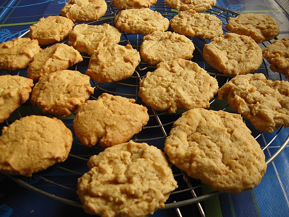 Erdnusscookies von 7Schweinoldi20| Chefkoch
