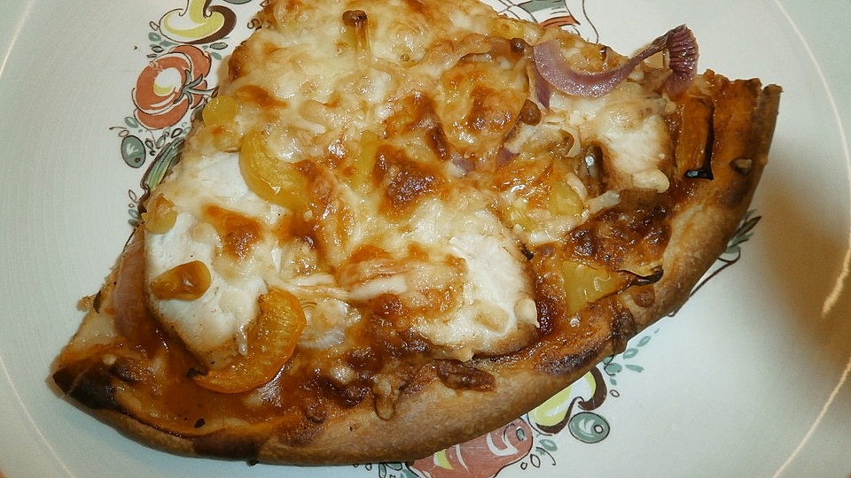 Pizza Chicken Barbecue Von Greeneyes81 Chefkoch