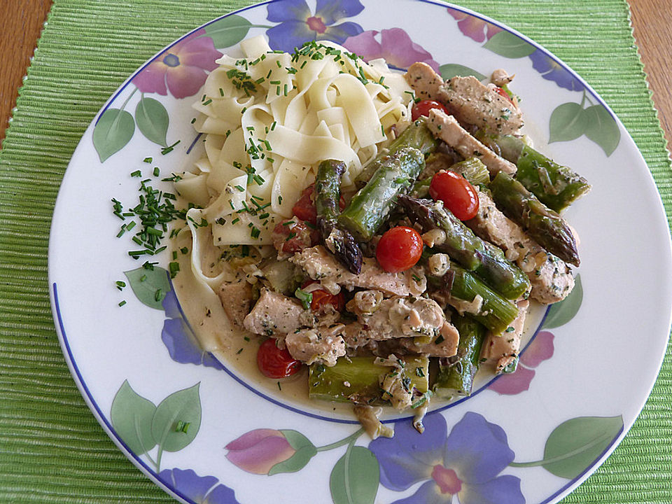 Gebratener Spargel mit Wildlachs von menschbleiben| Chefkoch