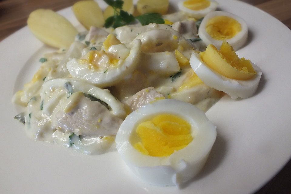 Spargel-Eierragout