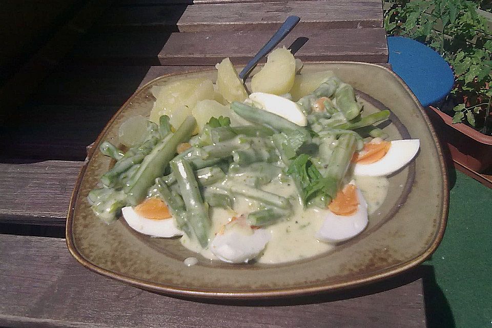 Spargel-Eierragout