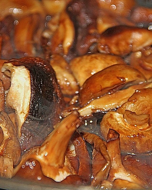 Pilze in Austernsauce