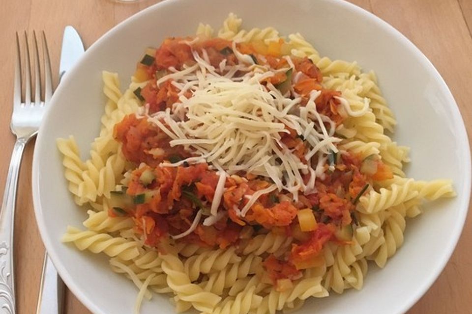 Vegane Gemüsebolognese