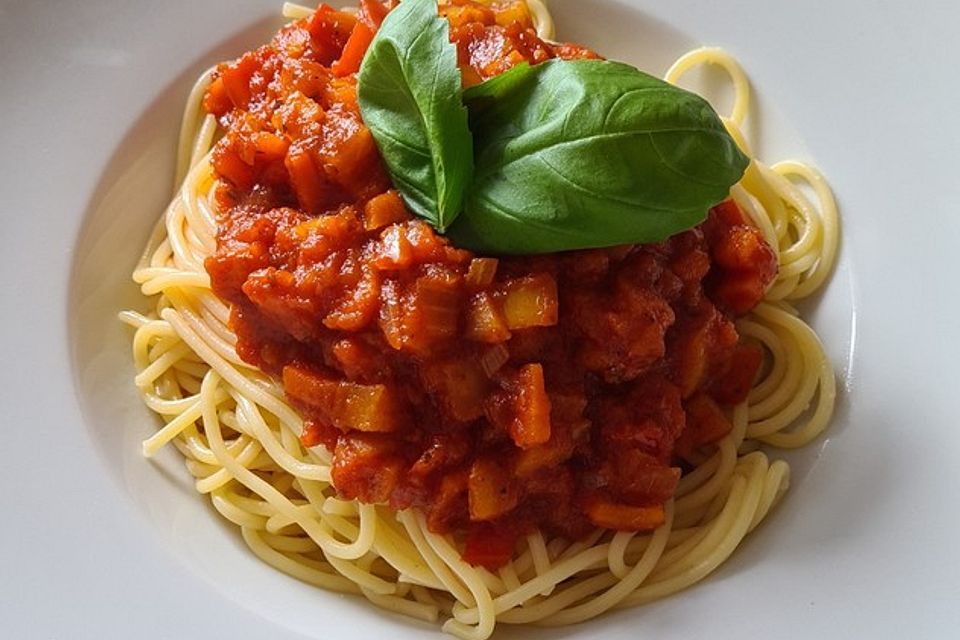 Vegane Gemüsebolognese