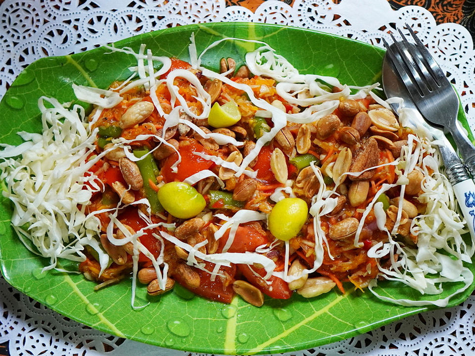Papayasalat Som Tam Von Breznbua Chefkoch 