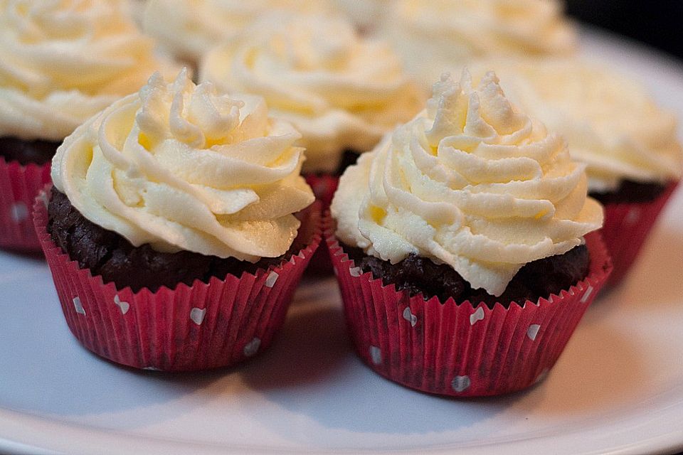 Vanille-Frischkäse-Frosting