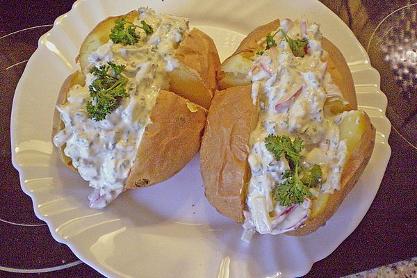 Backkartoffeln mit Frühlingsquark von MyxinTM | Chefkoch