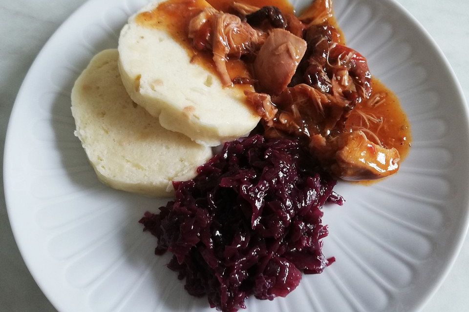 Apfelrotkohl