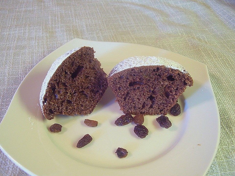Schoko - Rosinen - Muffins von mima53| Chefkoch