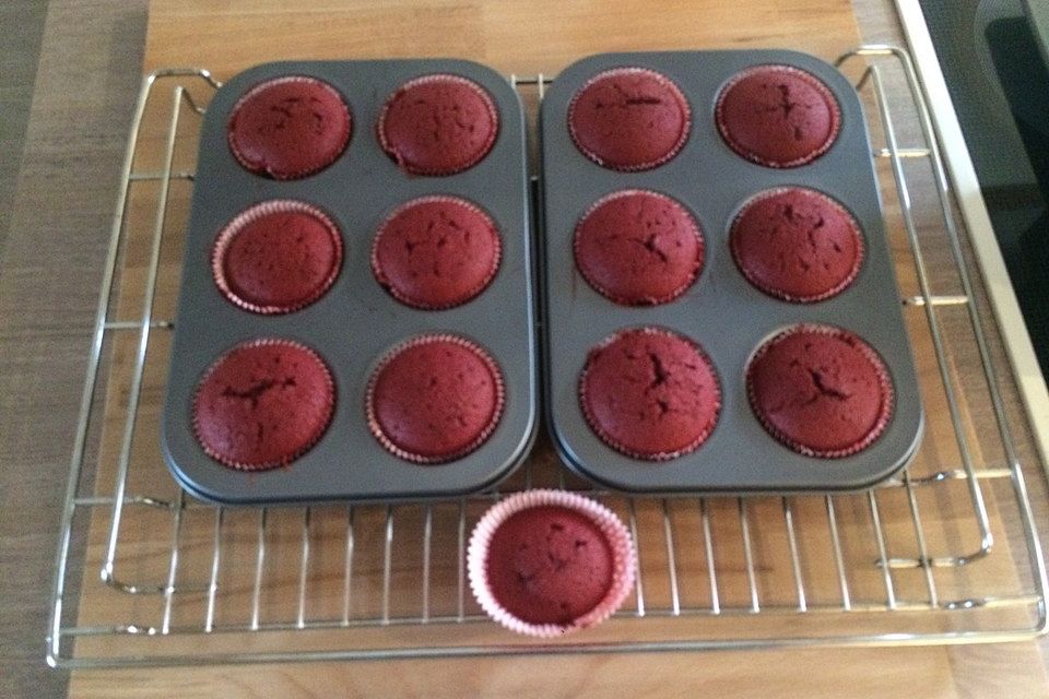 Red Velvet Cupcakes - für besondere Anlässe