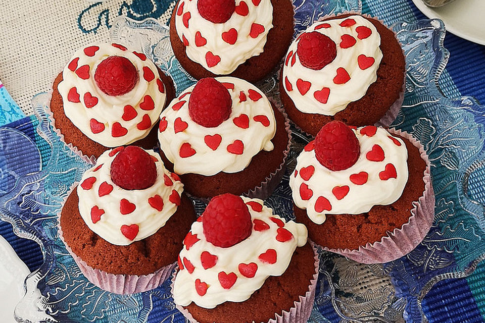 Red Velvet Cupcakes - für besondere Anlässe