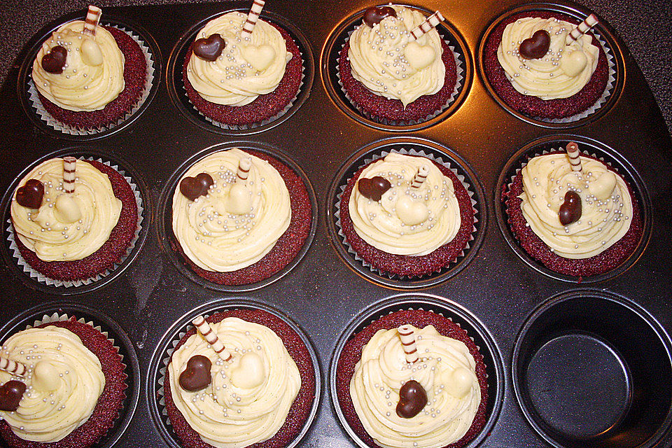 Red Velvet Cupcakes - für besondere Anlässe