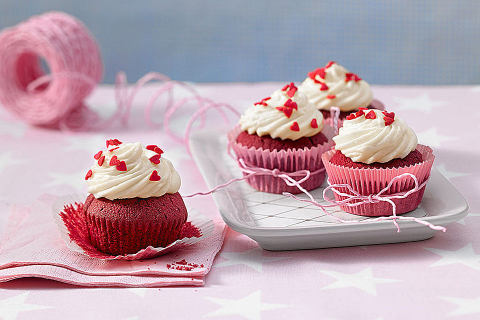 Red Velvet Cupcakes - für besondere Anlässe