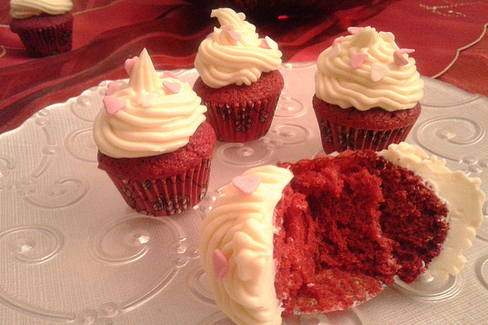 Red Velvet Cupcakes - für besondere Anlässe