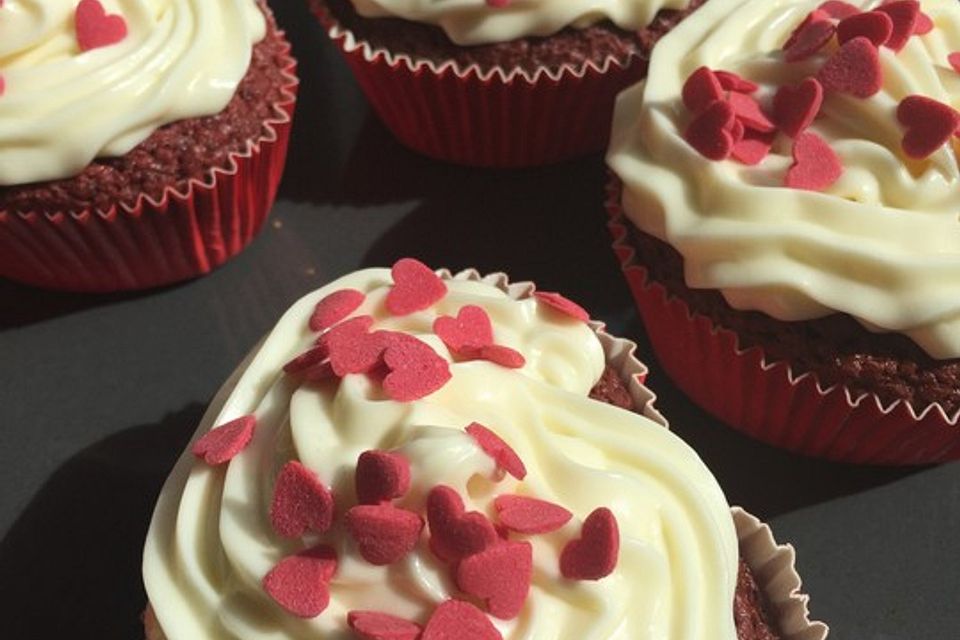 Red Velvet Cupcakes - für besondere Anlässe