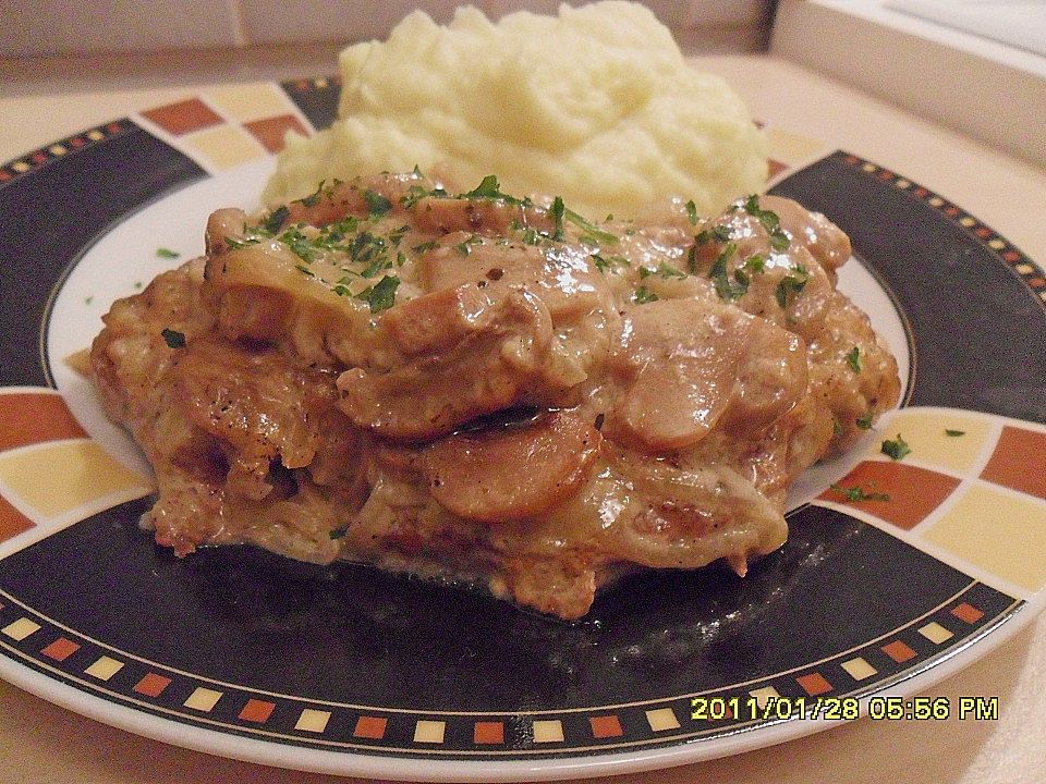 Zwiebel - Sahne - Schnitzel von Nudili | Chefkoch