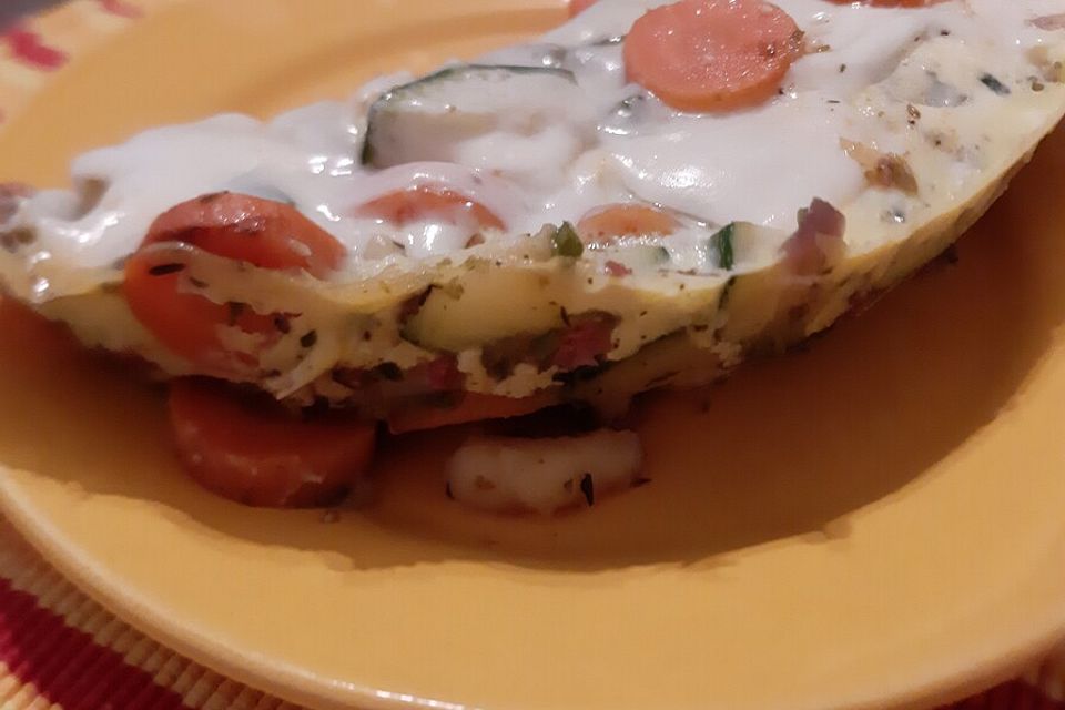 Gemüse - Omelette