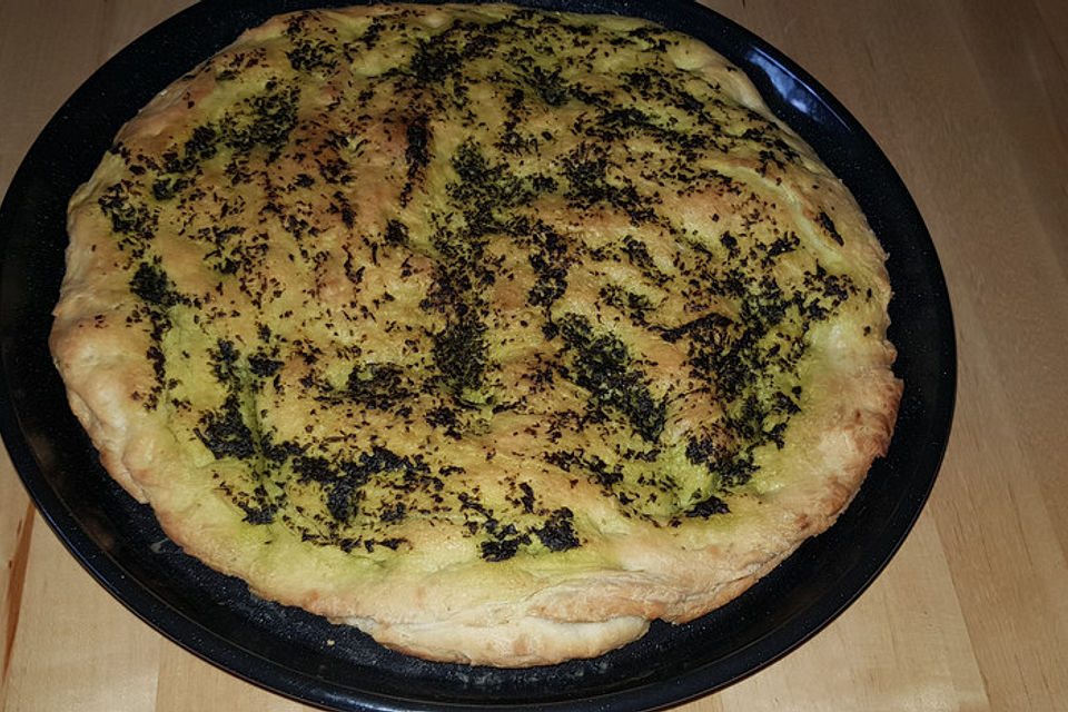 Focaccia mit Kräutern