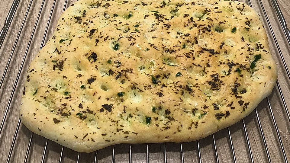 Focaccia Mit Krautern Chefkoch