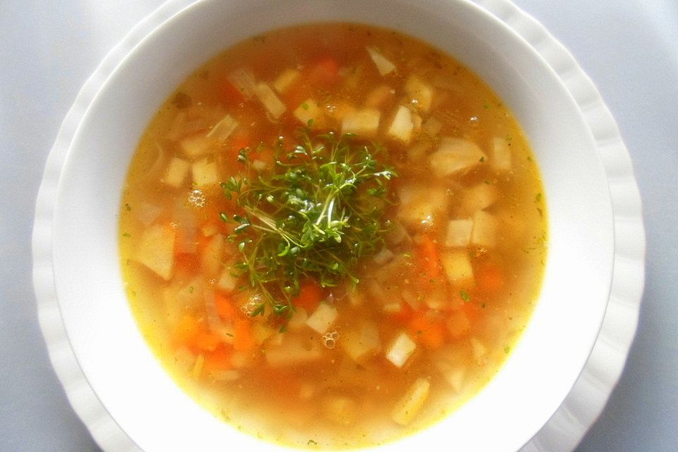 Winterliche Wurzelsuppe