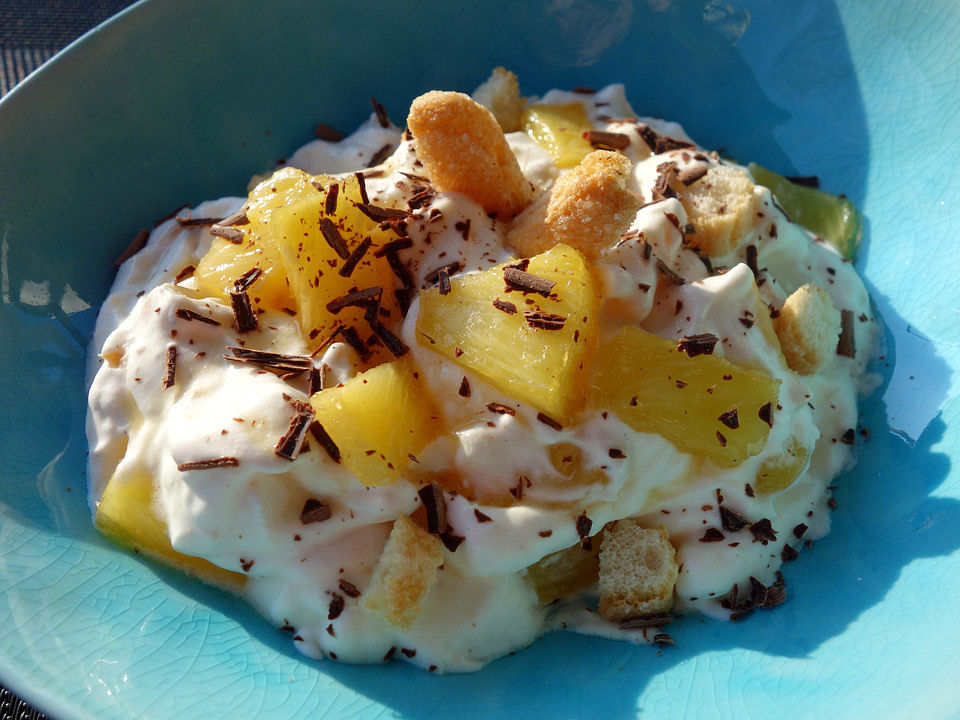Ananas-Quark-Schokoladen-Traum von Schwedin16| Chefkoch