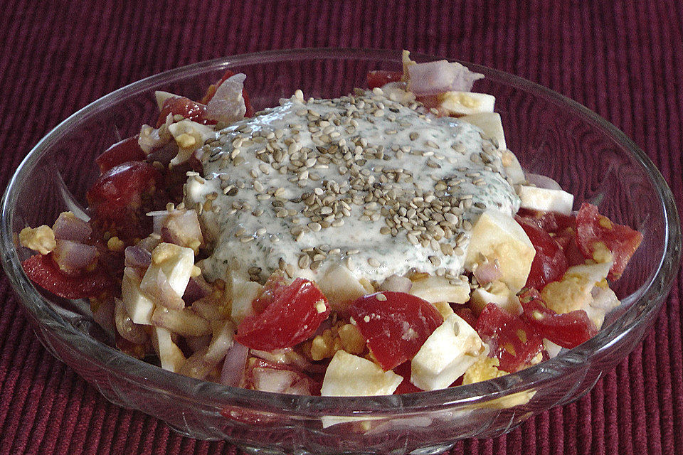 Tomaten - Ei - Salat