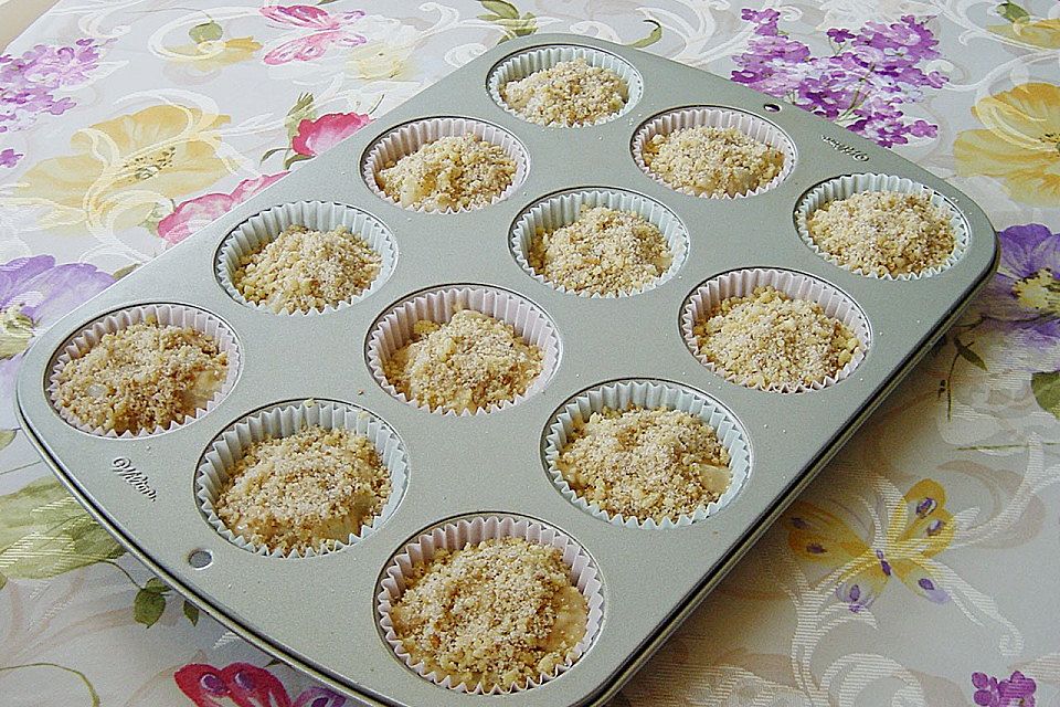 Birnen - Muffins mit feinem Zimtgeschmack