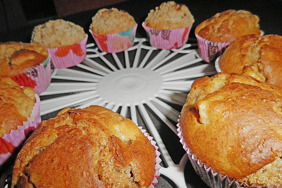 Birnen - Muffins mit feinem Zimtgeschmack