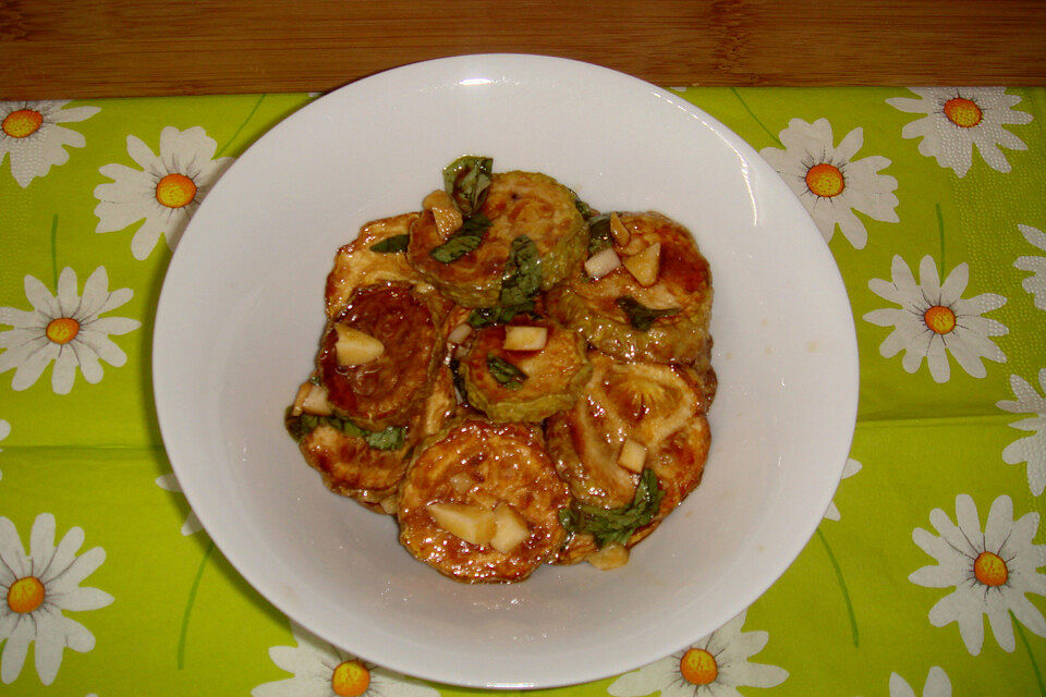 Marinierte Zucchini