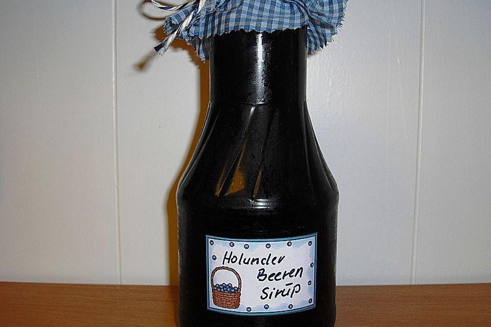 Holunderbeerensirup