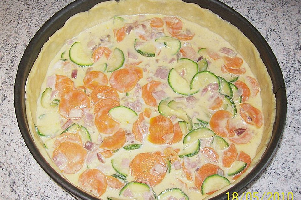 Melanies Gemüse - Quiche