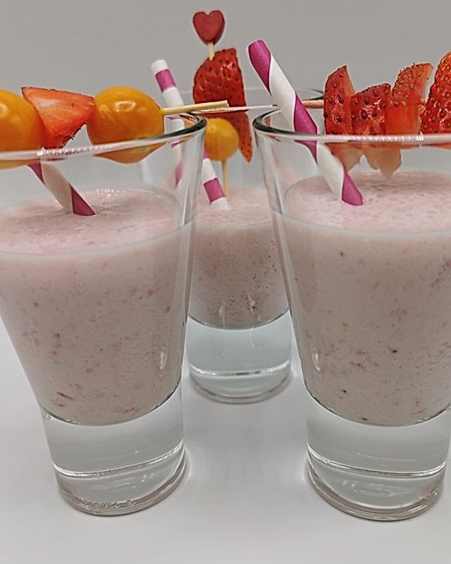 Erdbeer - Vanilledrink