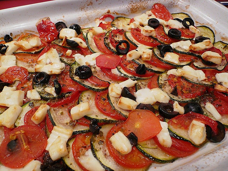 Zucchini-Tomaten-Gratin| Chefkoch