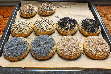 Glutenfreie Buchweizenbrötchen