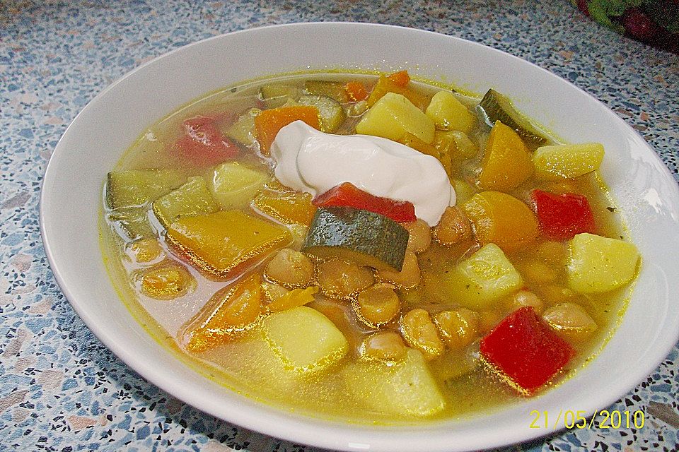 Ägyptische Kartoffelsuppe