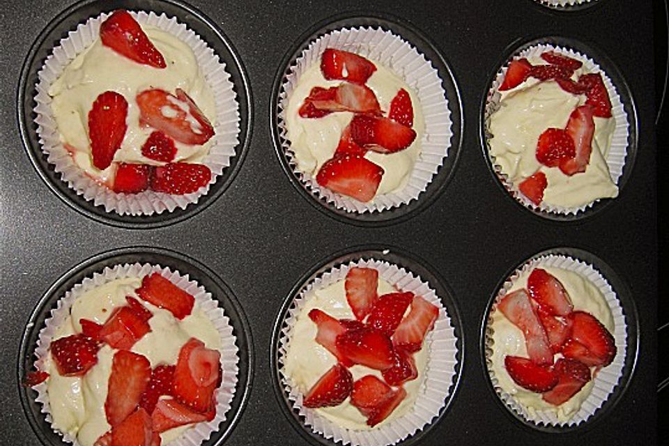 Erdbeer - Quark - Muffins