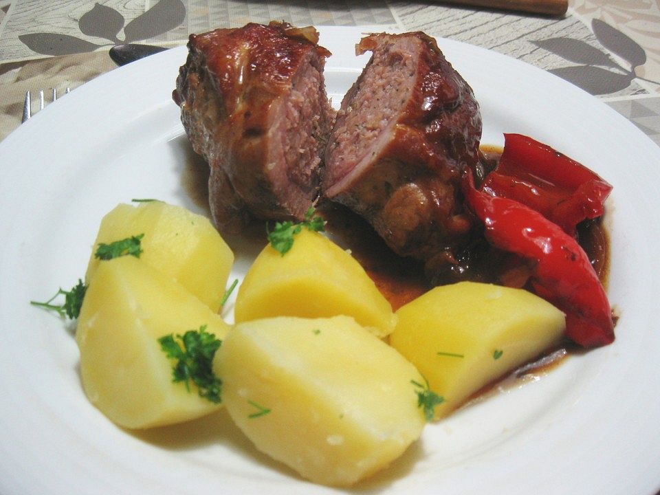 Saftige Rinderlende mit Hackfleisch und Speck von fugu_fisch| Chefkoch