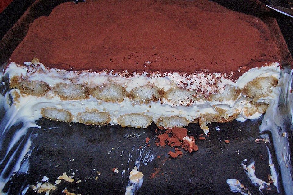 Tiramisu - leichte und fettarme Variation